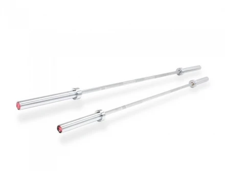 Гриф для кросс-тренинга женский олимпийский прямой 2010 мм, до 679 кг, с упорными подшипниками, фото 2