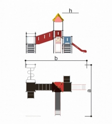 Детский игровой комплекс 101.09.09, фото 4