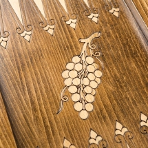 Шахматы + Нарды резные &quot;Арарат&quot; с бронзой 50, Ohanyan