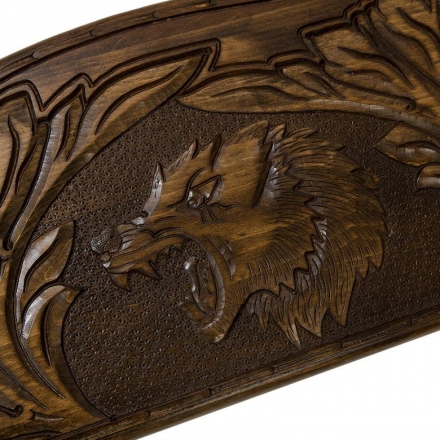 Нарды резные "Волк", Petrosyan, фото 3