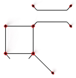 Воркаут ЛОВ 108 красный ВТ 102.15-01, фото 5