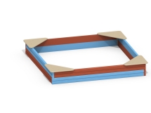 МФ 3.011 Песочница L=2000 мм МФ 3.011 Песочница L=2000 мм