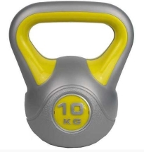 Гиря 10 кг пластиковая