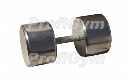 Гантель хромированная «PROFIGYM» 50,5 кг ГНХ-50,5, фото 1