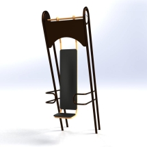 А-0112 Жим от груди уличный тренажер А-0112 Жим от груди уличный тренажер