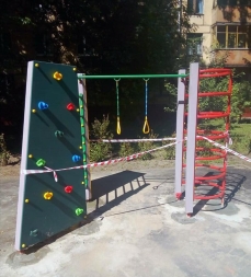 Спортивный комплекс Скалолаз СКС 084 для детской площадки, фото 2