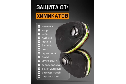 Фильтр противогазовый Jeta Safety ABEK1 для защиты от орган., неорган., кислых газов и аммиака, 4 шт. 6541/4, фото 4