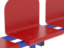 Трибуна разборная однорядная на 5 мест