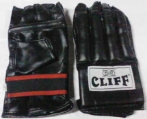 Перчатки-шингарды (PVC) черные р. 2XL