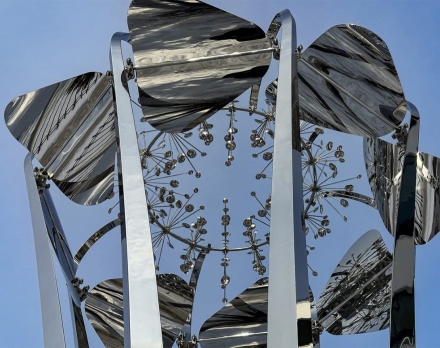 Скульптура из нержавеющей стали Ниагара, фото 3