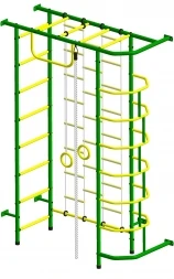 Спортивный комплекс Пионер 9ЛМ зелёно/жёлтый