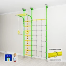 Спортивный комплекс Романа Карусель R3 (ДСКМ-3-8.06.Г1.490.18-28) зелёное яблоко, фото 2 Спортивный комплекс Романа Карусель R3 (ДСКМ-3-8.06.Г1.490.18-28) зелёное яблоко, фото 2