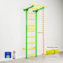 Детский спортивный комплекс Романа Карусель S1 (ДСКМ-2С-8.06.Г3.490.18-13) зелёное яблоко, фото 2 Детский спортивный комплекс Романа Карусель S1 (ДСКМ-2С-8.06.Г3.490.18-13) зелёное яблоко, фото 2