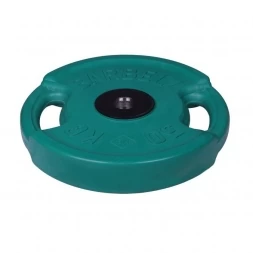 Диск олимпийский с ручками Barbell d 51 мм цветной 50 кг