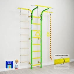 Спортивный комплекс Романа Карусель S5 (ДСКМ-2С-8.06.Т2.410.18-14) зелёное яблоко, фото 2 Спортивный комплекс Романа Карусель S5 (ДСКМ-2С-8.06.Т2.410.18-14) зелёное яблоко, фото 2