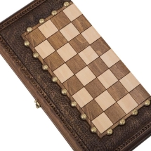 Шахматы + Нарды 40 прямые с бронзой, Ohanyan