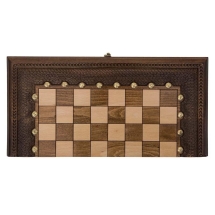 Шахматы + Нарды 40 прямые с бронзой, Ohanyan