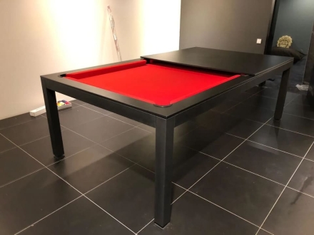 БИЛЬЯРДНЫЙ СТОЛ 6 ФУТОВ &quot;ПОЖАРСКИЙ&quot; ХАЙ-ТЕК STYLE (пирамида), фото 4