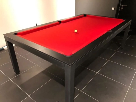 БИЛЬЯРДНЫЙ СТОЛ 6 ФУТОВ &quot;ПОЖАРСКИЙ&quot; ХАЙ-ТЕК STYLE (пирамида), фото 1