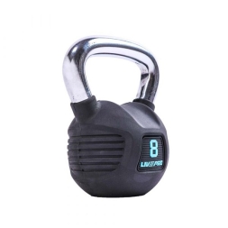 Обрезиненная гиря LIVEPRO Premium Rubber, вес: 12 кг, фото 4 Обрезиненная гиря LIVEPRO Premium Rubber, вес: 12 кг, фото 4