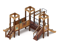 Детская игровая площадка Королевство (Картонное) ДИК 1.15.08-12 H=750, фото 2