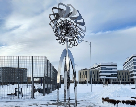 Скульптура из нержавеющей стали Эйлиен, фото 2