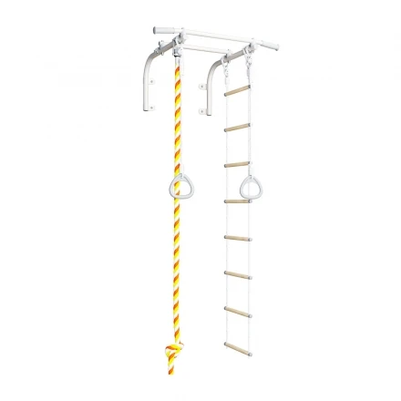 Турник настенный (с навесным оборудованием) Romana T1 (7.01.00-21) белый прованс, фото 1