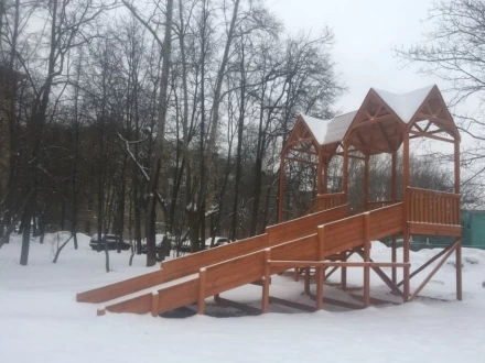 Зимняя горка Snow Fox Макси (скат 10 м), фото 2