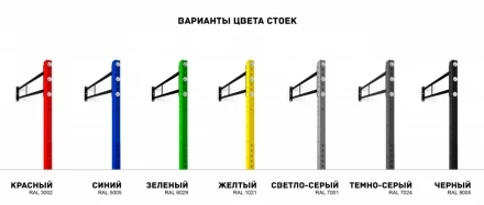 Проект Парковая площадка для Воркаут и ГТО 4-6 (30 х 18 м), фото 7