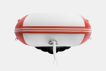 GLADIATOR E 350 PRO AIR Красно-белый моторная лодка ПВХ