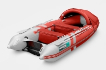 GLADIATOR E 350 PRO AIR Красно-белый моторная лодка ПВХ