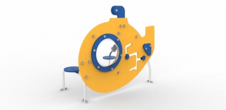 Игровой элемент Желтая подлодка для развития тактильных навыков, фото 1