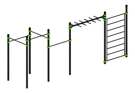 Воркаут 108 зеленый ВТ 12.22-02, фото 3