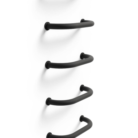 Перекладина шведской стенки и рукохода FLY 400, черная, фото 2