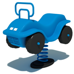 Качалка на пружине КНП-009 для детской площадки Качалка на пружине КНП-009 для детской площадки