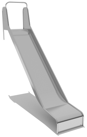 Горка из нержавеющей стали ГГН-500.1750.005 для детской площадки, фото 1