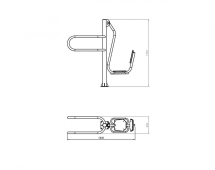 Уличный тренажер TORUDA "Жим ногами + Брусья" Уличный тренажер TORUDA "Жим ногами + Брусья"