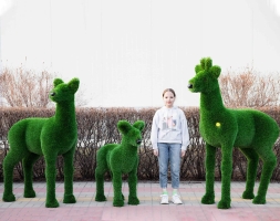 Топиари композиция Косули - газон Deluxe, фото 5