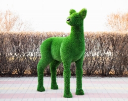 Топиари композиция Косули - газон Deluxe, фото 4