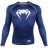 Рашгард Venum Contender 3.0 Navy Blue/White L/S