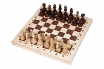 Шахматы &quot;Кировские&quot; большие (Россия, дерево, 43х22х6 см)