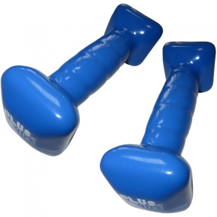 Гантели пластикат, подарочный набор 2шт х 1,0кг в коробке, фото 1