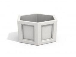 МФ 6.09 Вазон шестигранный, фото 1 МФ 6.09 Вазон шестигранный, фото 1