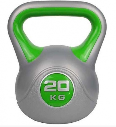 Гиря 20 кг пластиковая, фото 1