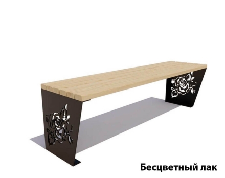 Банкетка Роза, Сосна 2 м, фото 1