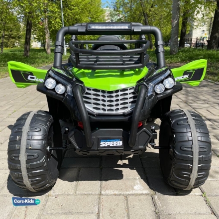 Электромобиль Buggy JS370 зеленый, фото 9