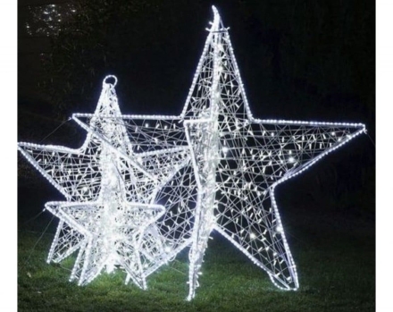 Световая фигура Светящаяся звезда 150 см, фото 1