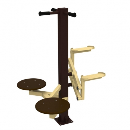 Уличный тренажер &quot;Сеппер и двойной твистер&quot;, фото 1