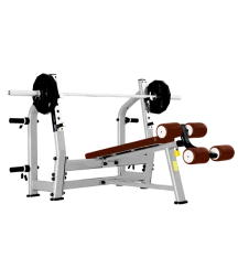 Скамья для жима с отрицательным наклоном BRONZE GYM J-024