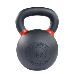 Гиря 32 кг чугунная красный кант, фото 2